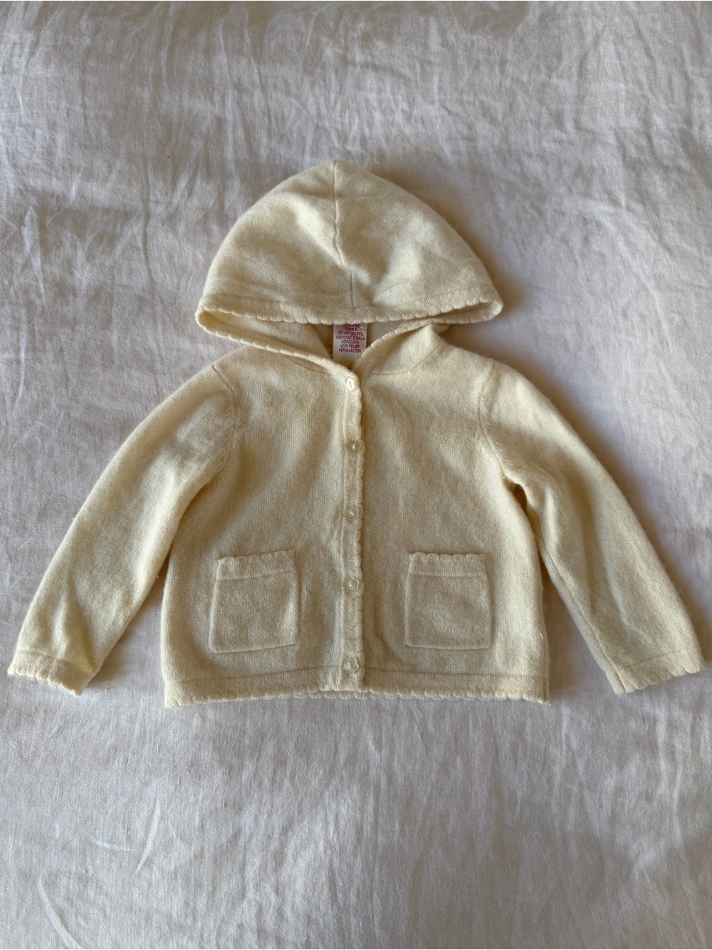 Max Studio Infant Girl 100% Cashmere Sweater 6-9 Months